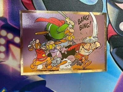 Panini ASTERIX SINE TEMPORE Nobile Pugna Contra Romanos Silver FOIL #47