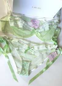RARE Archival Y2K Agent Provocateur &ldquo;Etta&rdquo; Set 36C/L  ASO Christina Aguilera NWT
