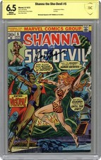 Shanna The She-Devil #5 CBCS 6.5 Witnessed Sig Thomas 1973 22-0692A42-489