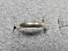 GRANDMA GRABE'S BEAUTIFUL VINTAGE 925 STERLING SILVER OPEN BACK 1.4G RING SIZE 3
