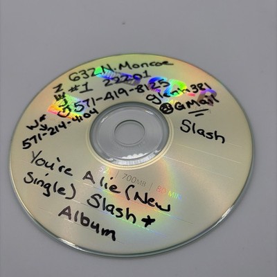 Slash | Guns N Rose |  You re A Lie Cd Single Radio Promo