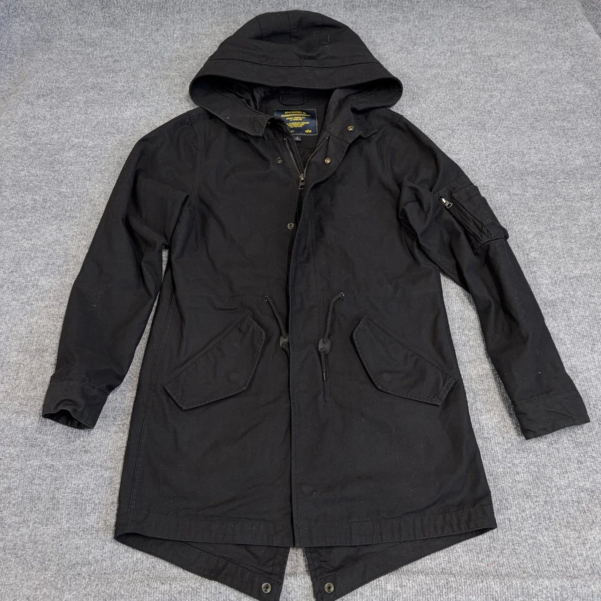 Chaleco Con Capucha Alpha Industries Para Hombre - Estilo Urbano, Abrigo Ligero