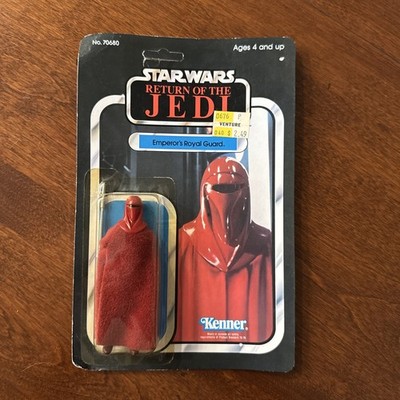 1983 Kenner Star Wars Return Of The Jedi Emperor's Royal Guard 65back sealed MOC
