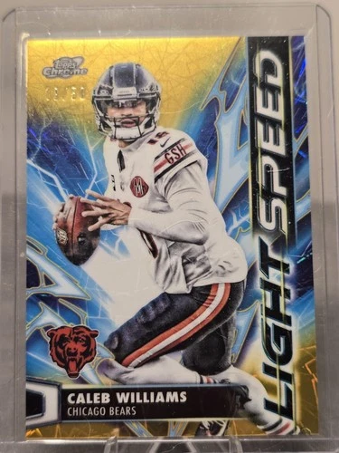 2025 Topps Cosmic Chrome Caleb Williams Base (RAW)