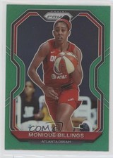 2021 Panini Prizm WNBA Green Prizm Monique Billings #5 0a2
