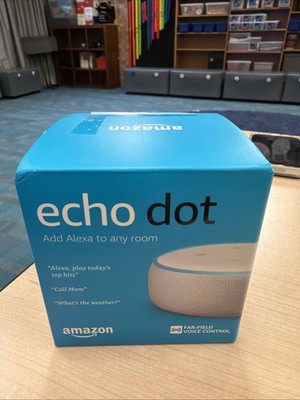 Amazon Echo Dot (3rd Generation) Smart Speaker with Alexa - White