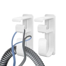 2PCS CPAP Hose Holder - CPAP Mask Hook with Anti-Unhook Feature Hose Organize...