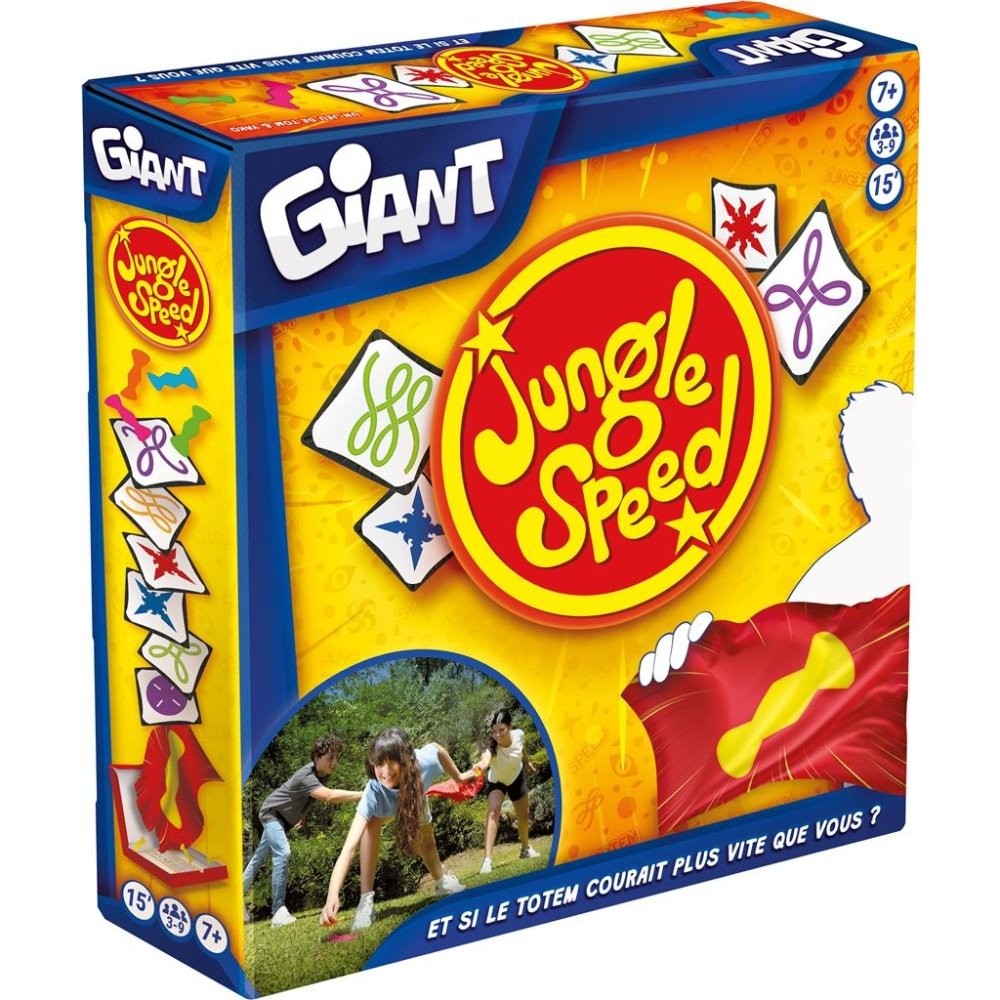 Jungle Speed Giant, le jeu de société d'ambiance et de rapidité incontournable