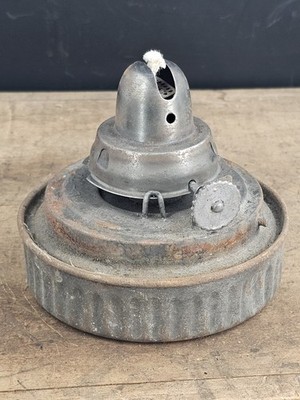 Antique Dietz Vesta Lantern Fount & Burner Tubular Railroad