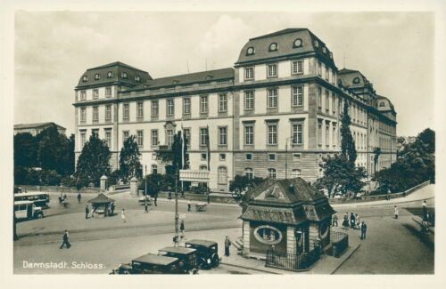 Postcard Darmstadt Castle (No.9153)
