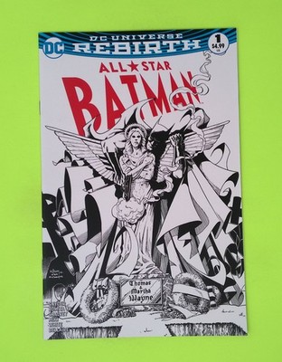 All Star Batman #1scorpion-b 2016 DC Comics Variant High Grade J60-158