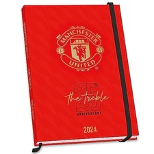 Manchester United FC 2024 Diary, Week To View A... by Danilo Promotions Lt Diary