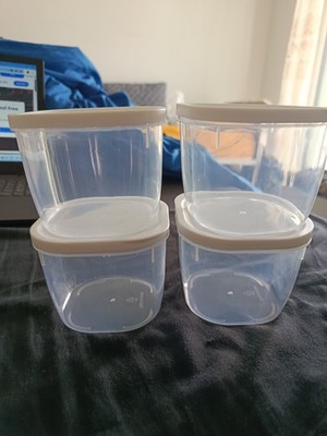 4pcs Spice Jars Storage | Box Set Kitchen | Transparent spices box