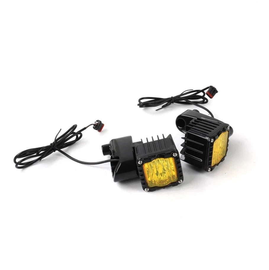 Señales de giro LED de lente amarilla para Harley Road Glide Limited CVO FLTRKSE 2022-2023 Foto 2 de 4