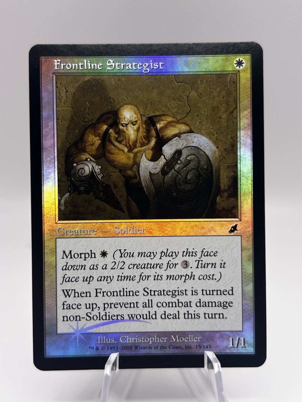 Frontline Strategist 15/143 Foil Scourge MTG LP