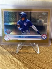 2022 Topps Pro Debut Maximo Acosta #PD-151 Gold /50 (RC) Rangers, Marlins
