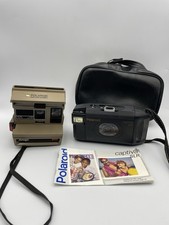POLAROID 600 LAND CAMERA AMIGO 620  Captive SLR Untested