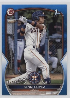 2023 Bowman Prospects Blue 124/150 Kenni Gomez #BP-40 1f3