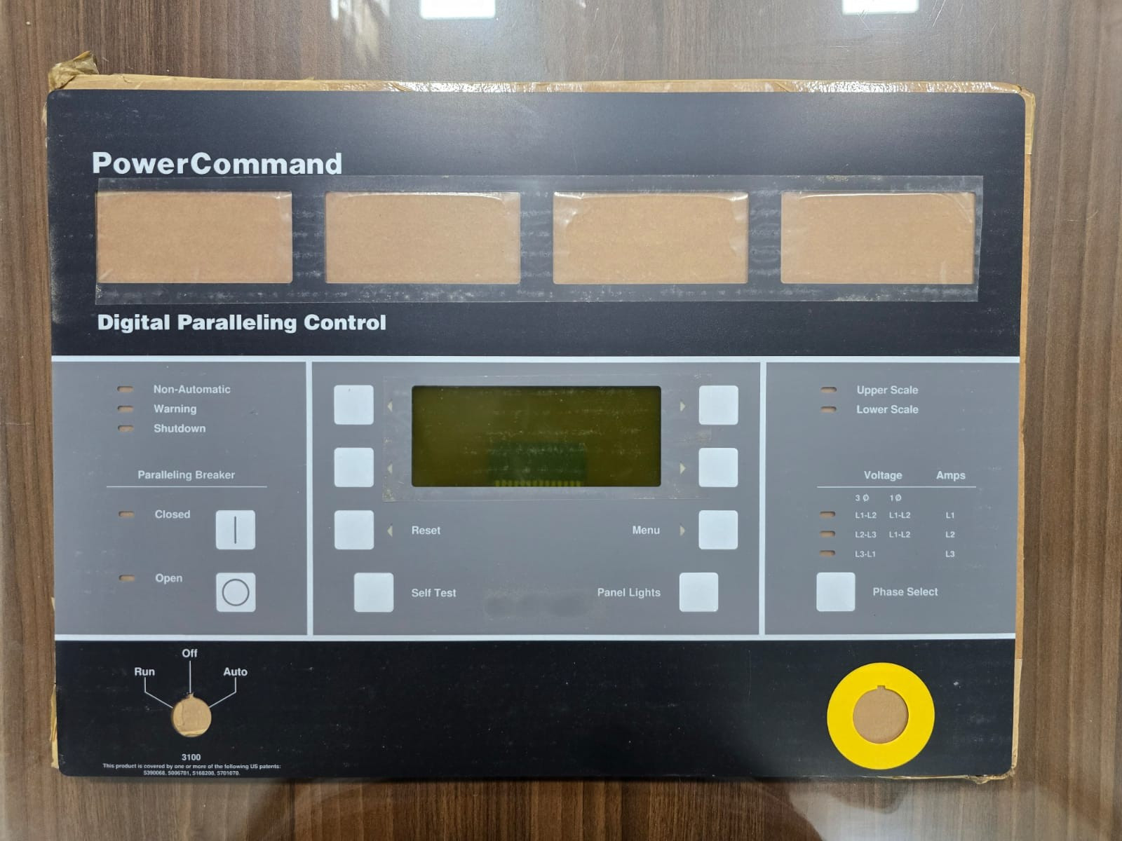 PCC3100 Membrane Sticker Power Command; P/N: 0300-4691