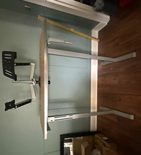 Height Adjustable Standing Desk and Dual Monitor Stand