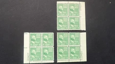 #804 1c George Washington Plate Block #23407 3 Corners MNH OG VF