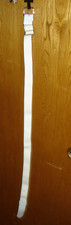 All Star White Sports Soft Ball/Baseball  Belts One Size Fits All  Adjustable