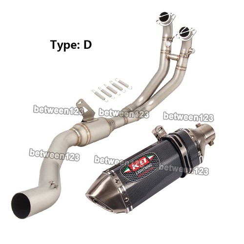 For Aprilia Tuono 660 RS660 2021-2025 Muffler Silencer Pipe Full Exhaust System - Picture 6 of 16