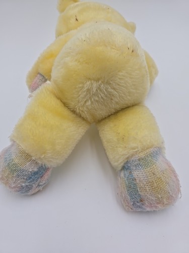 Baby Soft Touch Yellow Teddy Bear My First Bear Amtoy American Greetings 13" - Picture 10 of 14