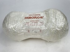 Macram Elefant Twist Olefin Textured Herculon White 1977 Rope Yarn 100 Yrds 6MM