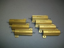 Mixed Lot of 7 Dale Resistors RH-50 - New