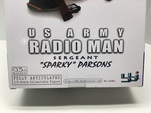 BBI ELITE FORCE WWII US Army Radio Operatore nella seconda guerra mondiale SGT SPARKY PARSONS - Foto 8 di 12