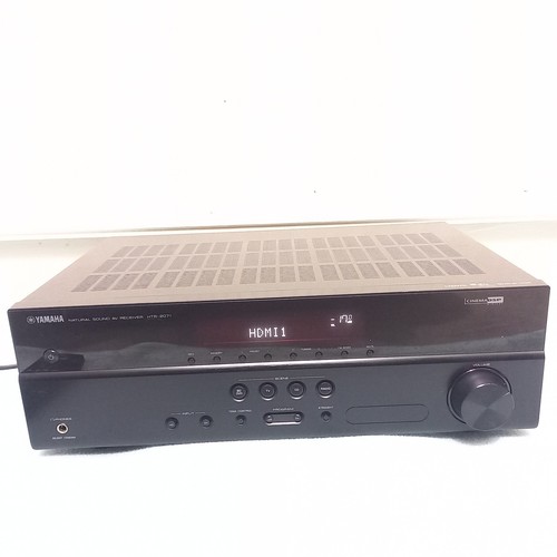 black 5.1 AV receiver YAMAHA HTR-2071 4x HDMI 4K HDCP2.2 ARC remote CONTROL - Picture 4 of 19