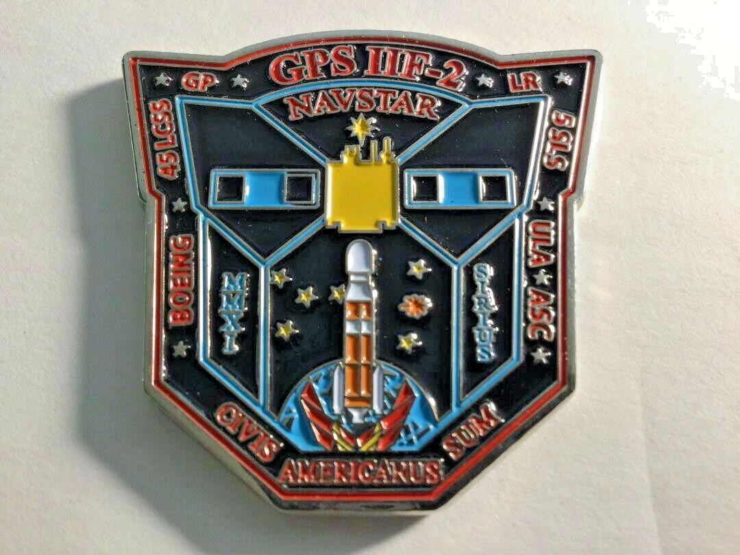 #S14-BOEING-COIN MEDALLION SATELLITE NASA AEROSPACE-