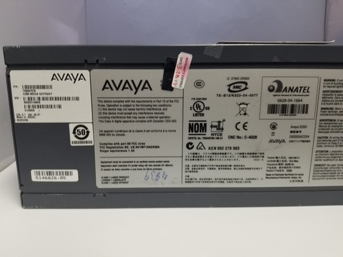 Avaya G350 700397078 Media Gateway Cabinet POE - GRIS/PLATA - Imagen 3 de 6
