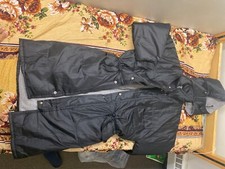 Long hooded winter coat, XL, black, warm, soft, comfortable, completely unused
