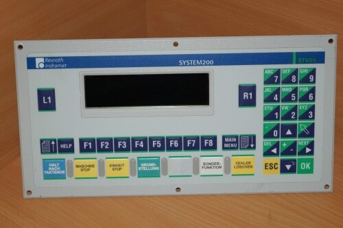Indramat Rexroth System 200 BTV05.2HN-RS-FW 282916 - Bild 1 von 2