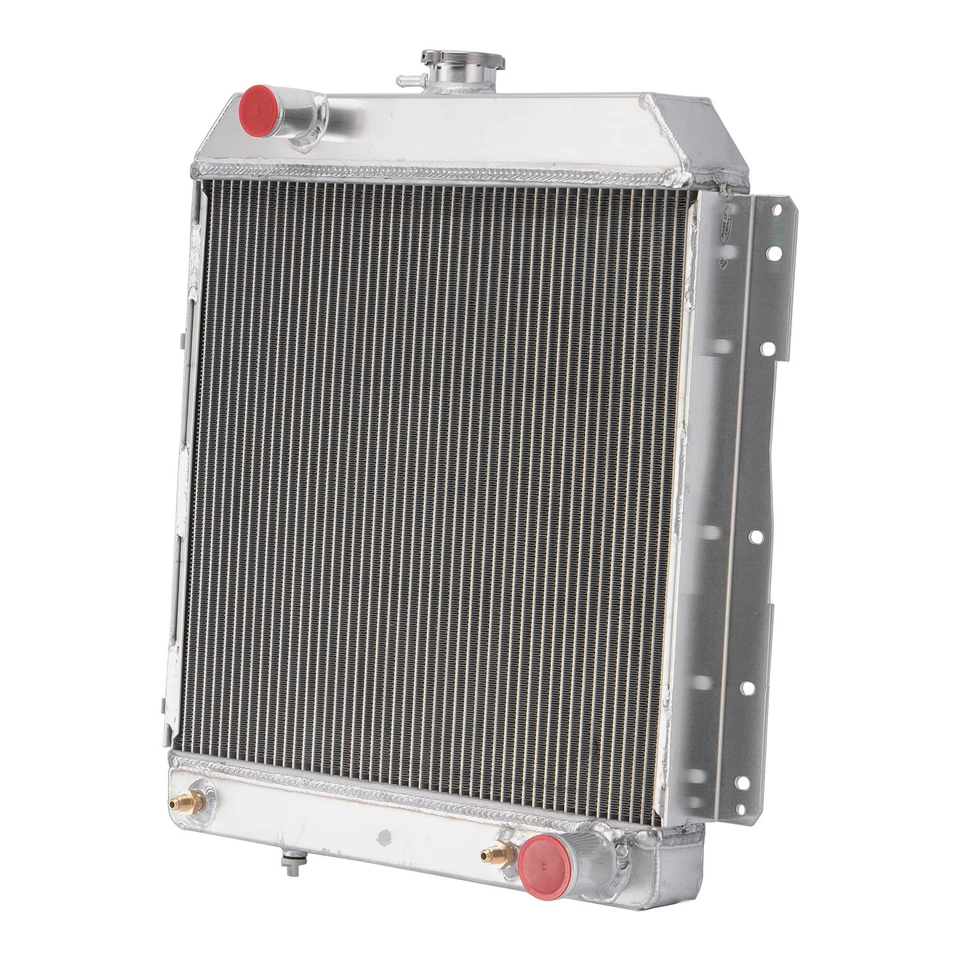 4 Rows Aluminum Radiator For 1958 Chevrolet Impala Belair Biscayne 4.6L V8 Foto 4 de 4