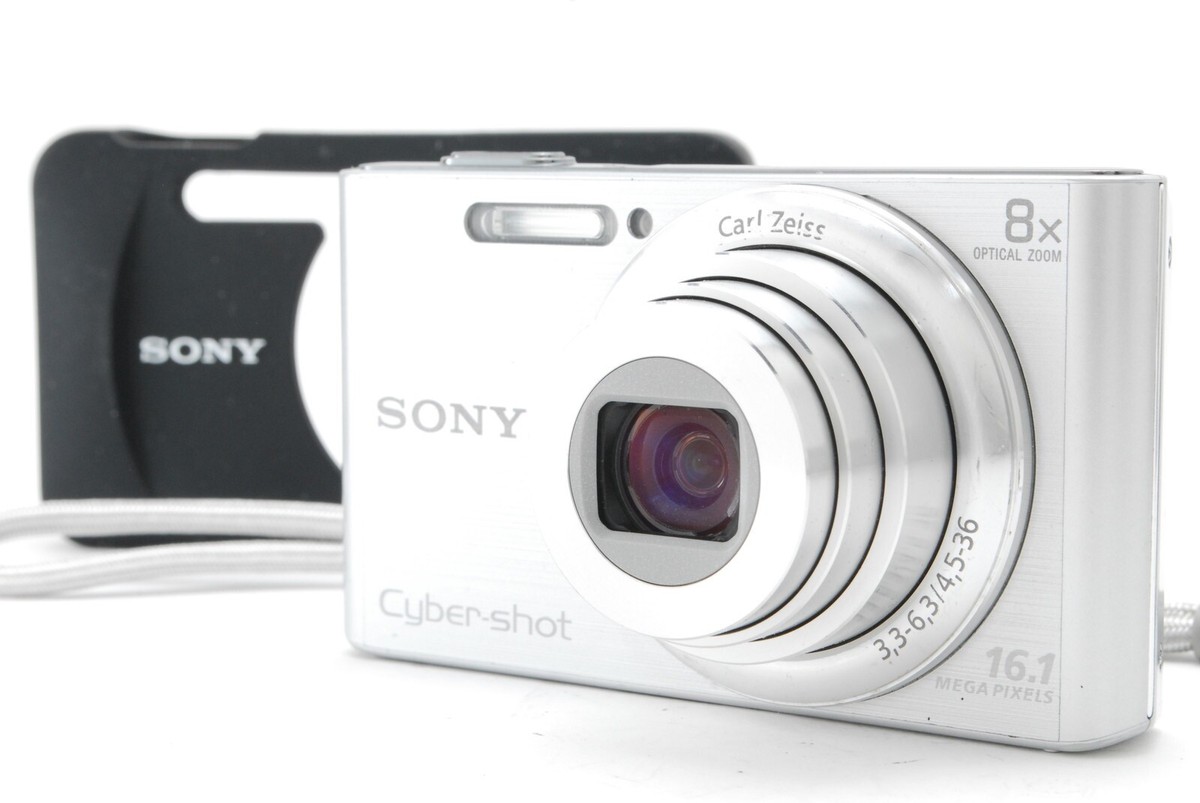 MINT w / Box】SONY Cyber-shot DSC-W730 Silver 16.1MP Digital