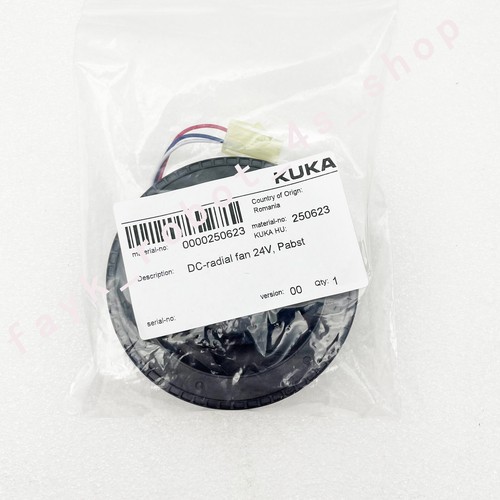1Pc 00250623 10025BVH-S21 24V radial fan for KUKA Robot C4 control cabinet host - Picture 10 of 12