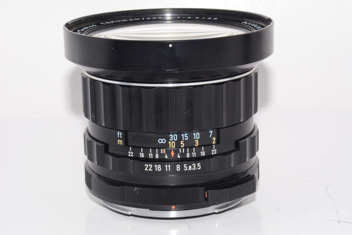 美品 Pentax TAKUMAR 6X7 55mm F3.5 #8706 PENTAX SUPER-MULTI-COATED TAKUMAR 6x7 55mm F3.5 Operation