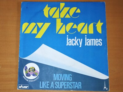 JACKY JAMES - TAKE MY HEART (45 TOUR DISC) - V15 -