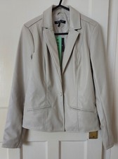 Baccini Pettite Faux Leather Jacket