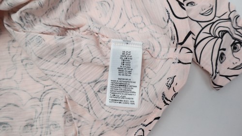 Pack de 2 vestidos de princesas Disney para niñas manga larga Buscando a Nemo Dory azul/beige 2T - Imagen 6 de 17