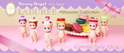 Sony Angel 〜patisseries collection〜 Sonny Angel Laduree Patisserie Collection Series set of 12