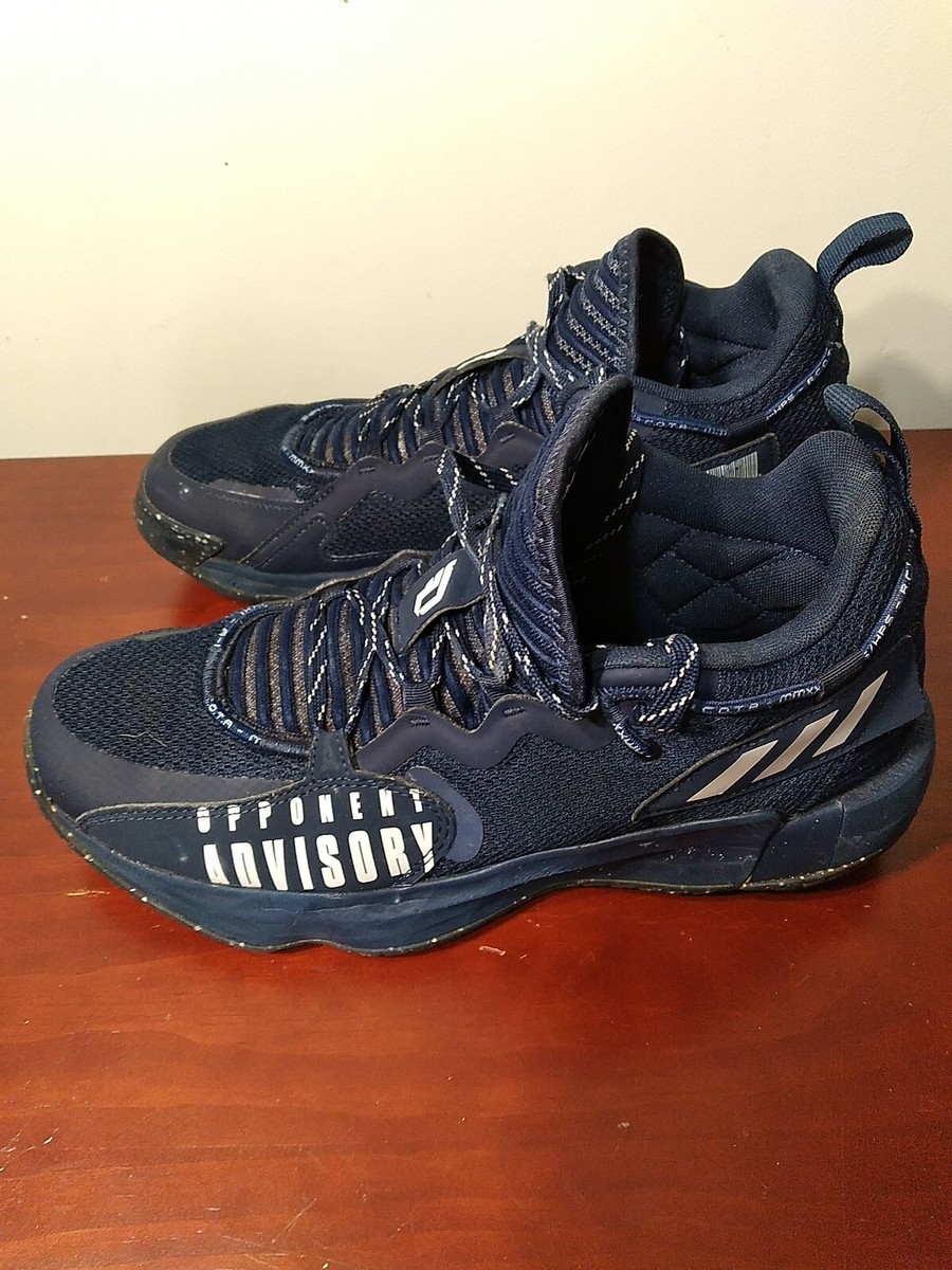Adidas Dame 7 EXTPLY \'Opponent Advisory - Team Navy\' H68988 Basketball Sneakers s-l400.jpg main image 4
