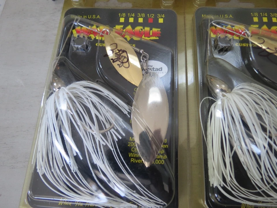 Isca de pesca Stanley War Eagle feita nos EUA (você ganha 2) (lote #18567) - Imagem 2 de 3