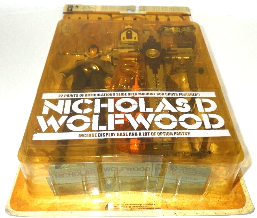 TRIGUN The Planet Gunsmoke NICHOLAS D WOLFWOOD Figure SEALED RARE