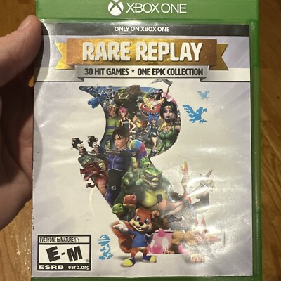 Microsoft Xbox One Rare Replay Video Game 2015 30 Games In