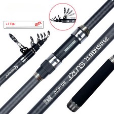 Canna da Surf Spinning 3.6/4.2/4.5/5.0/5.3m Power80-150g 30T Carbon Surfcasting