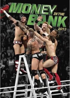 WWE: Money in the Bank (2013) DVD CM Punk, RVD, Randy Orton, Daniel 